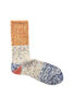 60 Yarns 2 Tone Heel Socks - Blue Thumbnail