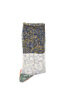 60 Yarns 2 Tone Heel Socks - Green Thumbnail
