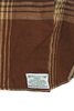 01-8172-C53 Check Work Shirt Short Sleeve Flap Pocket - Brown Check Thumbnail