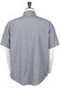 01-8172-64 Work Shirt Grey Chambray Short Sleeve Flap Pocket - Grey Thumbnail