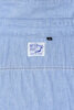 01-8172-99 Work Shirt Bleached Chambray Short Sleeve Flap Pocket - Bleached Thumbnail