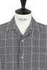 SV-SH-033 Linen Open Collared Shirt - Grey Thumbnail