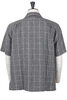 SV-SH-033 Linen Open Collared Shirt - Grey Thumbnail