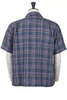 SV-SH-033 Linen Open Collared Shirt - Green Thumbnail
