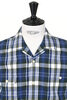 Mercantile Short Sleeve Vacation Madras Seersucker - Navy Check Thumbnail