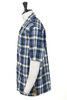 Mercantile Short Sleeve Vacation Madras Seersucker - Navy Check Thumbnail