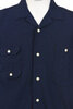 Mercantile Short Sleeve Vacation Madras Seersucker - Navy Thumbnail