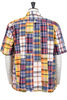 Mercantile Short Sleeve Vacation Madras Patchwork - Multi Thumbnail