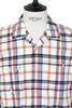 Mercantile Short Sleeve Vacation Madras Check - Navy/Orange Thumbnail