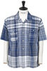 Mercantile Short Sleeve Vacation Indigo Madras Check - Navy Thumbnail