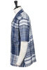 Mercantile Short Sleeve Vacation Indigo Madras Check - Navy Thumbnail