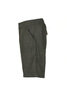 Drawstring Shorts 8oz Twin Weft Chambray - Olive Thumbnail