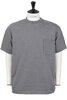 Border Stripe T-shirt - Black/Ecru Thumbnail