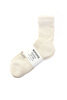 R1522 Organic Daily 3 Pac Mini Crew Socks - Ivory Thumbnail