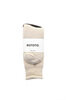 R1001 Double Face Crew Socks - Oatmeal Thumbnail