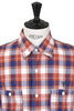 Work Shirt Cotton Plaid - Orange Thumbnail