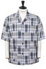 Cabana Shirt Madras Plaid - Blue Thumbnail