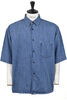 Cropped Garson Shirt  Denim 6.75 oz - Indigo Thumbnail