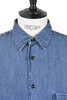 Cropped Garson Shirt  Denim 6.75 oz - Indigo Thumbnail