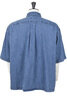 Cropped Garson Shirt  Denim 6.75 oz - Indigo Thumbnail