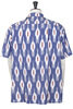 50's Milano Shirt  Ikat Japan - Blue Thumbnail
