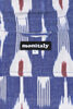 50's Milano Shirt  Ikat Japan - Blue Thumbnail