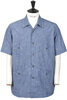 Guayabera Shirt Short Sleeve - Chambray Thumbnail