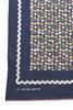 Fastcolor Selvedge Bandana (Skull and Flower) - Navy Thumbnail
