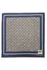 Fastcolor Selvedge Bandana (Skull and Flower) - Navy Thumbnail