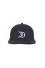 D-01144 Summer Wool Box Cap - Navy Thumbnail