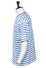 M.I.J. Stripe Tee - Washed Denim Thumbnail