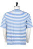 M.I.J. Stripe Tee - Washed Denim Thumbnail