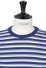 M.I.J. Stripe Tee - Navy Thumbnail