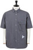 Cordura Cotton Rip SS Shirt - GreyBlue Thumbnail