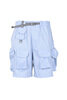 Multi Pocket Shorts - Lt Blue Thumbnail