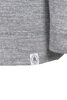 #R185-0102B "V" Insert Long Sleeve - Mix Grey Thumbnail