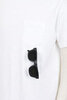 #R185-0101B Pocket Tee - White Thumbnail