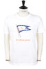Vink Tee Shirt Flag Print - White Thumbnail