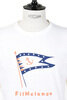 Vink Tee Shirt Flag Print - White Thumbnail