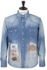 #5031 Western Shirt Used Wash - Indigo Thumbnail