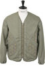 #4050 Tsugihagi Haori Jacket - Olive Thumbnail