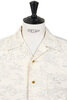 #5736 Manga Open Collar Shirt - Ivory Thumbnail