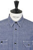 #5333A Chambray Work Shirt - Blue Thumbnail