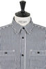 #D5335H 14oz Hickory Denim Work Shirt - Indigo Thumbnail