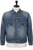 #D4536UW 1950 Denim Jacket Vintage - Indigo Thumbnail