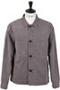 Chore Shirt Herringbone Twill Pigment Dyed - Chocolate Plum Thumbnail