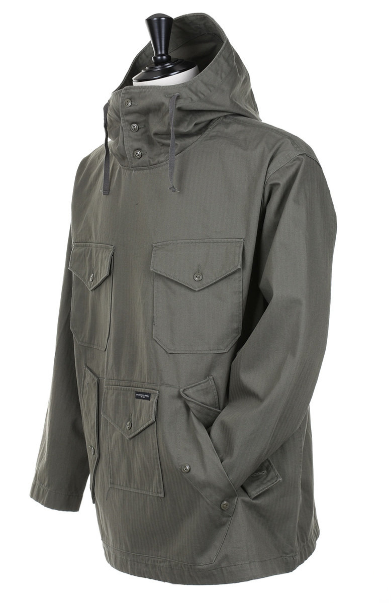 Engineered Garments Specials Cagoule K Shirt Cotton Herringbone