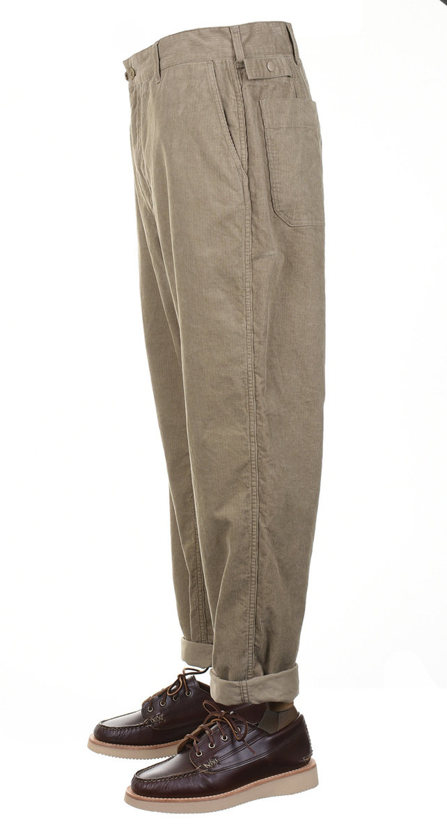 Engineered Garments x KM Mercantile Ground Pant 14W Corduroy - Khaki ...