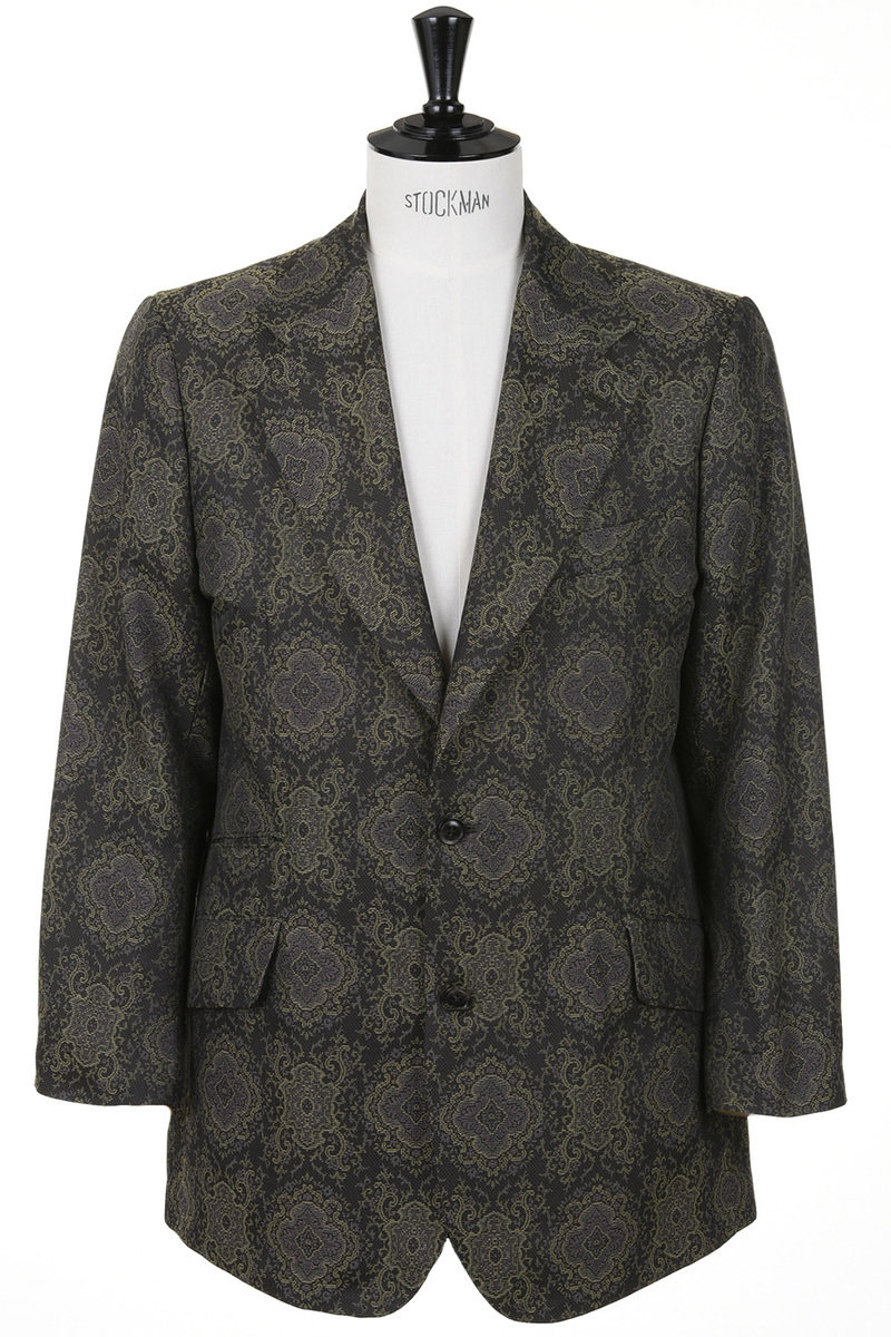 Needles x Kae Tanaka Track Jacket - Black - Poly Jacquard