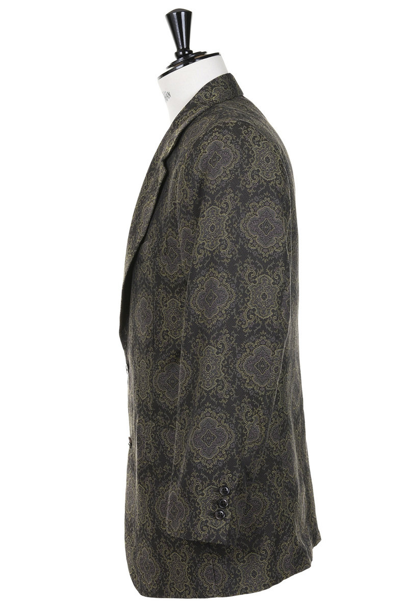 Needles Needles 2B Jacket C/PE Arabesque Jacquard - Brown | Kafka